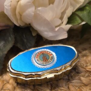 Nashville Music City Blue and Gold Pocket Sewing Kit